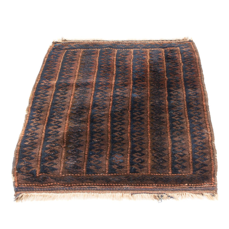 Tappeto afgano - 100 x 61 cm - marrone