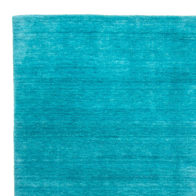 Tappeto Gabbeh - Softy quadrato  - 200 x 200 cm - turchese