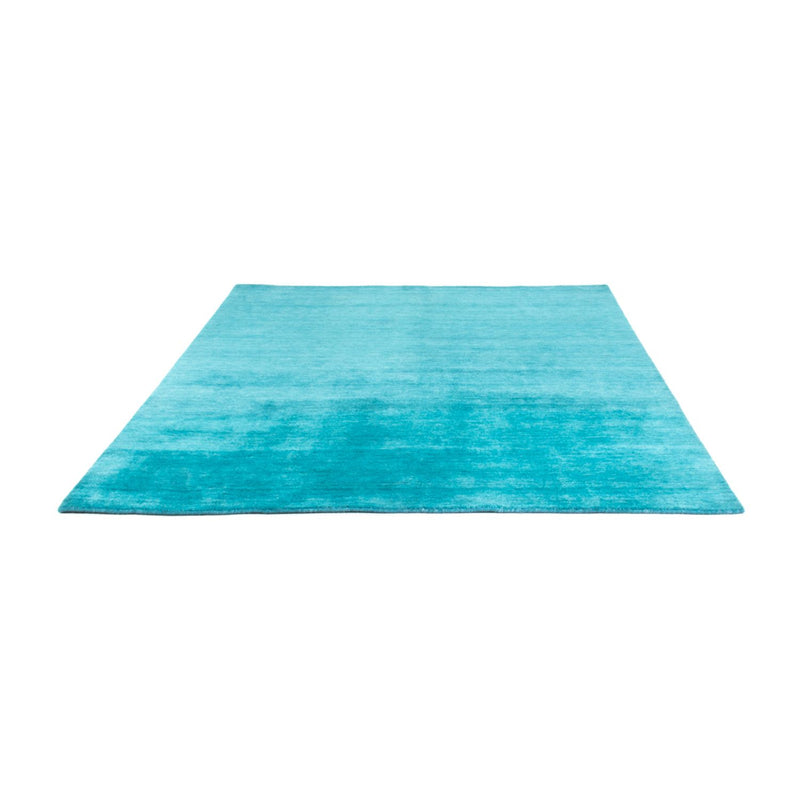 Tappeto Gabbeh - Softy quadrato  - 200 x 200 cm - turchese