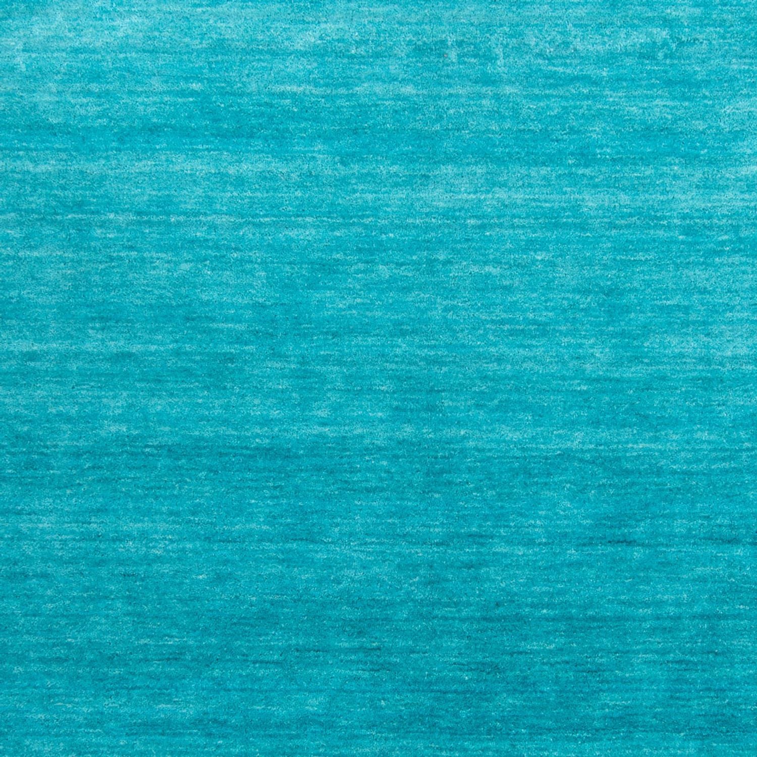 Tappeto Gabbeh - Softy quadrato  - 200 x 200 cm - turchese