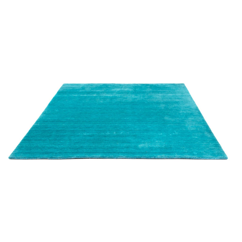 Tappeto Gabbeh - Softy quadrato  - 200 x 200 cm - turchese