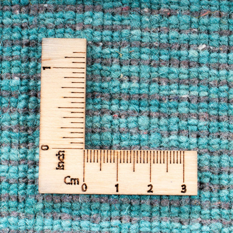 Tappeto Gabbeh - Softy quadrato  - 200 x 200 cm - turchese