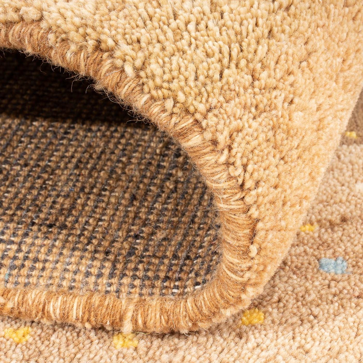 Tappeto Gabbeh - Indus - 184 x 120 cm - beige