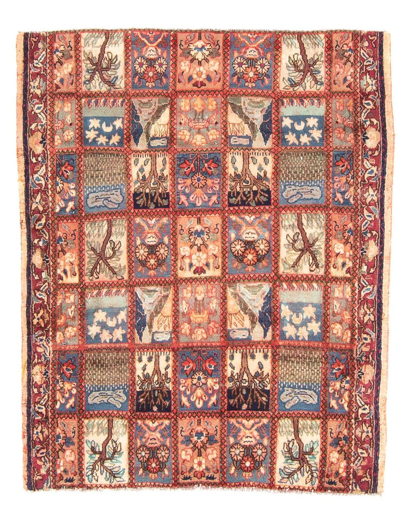 Tappeto Persero - Ghom - 128 x 105 cm - multicolore