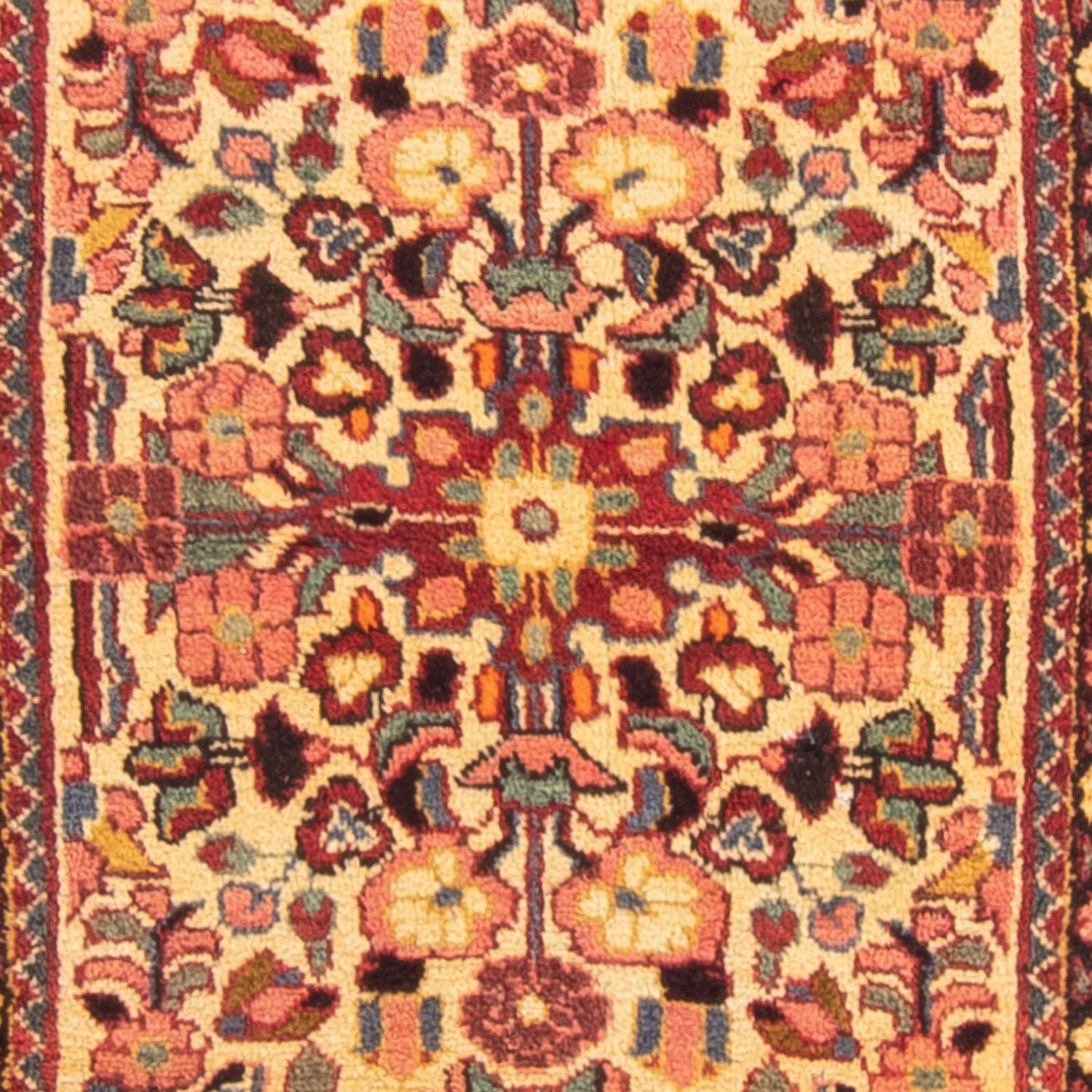 Tappeto corsia Tappeto Persero - Nomade - 205 x 75 cm - giallo
