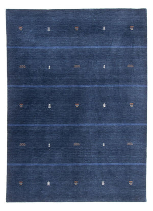 Tappeto Gabbeh - Loribaft Softy - 240 x 174 cm - blu scuro