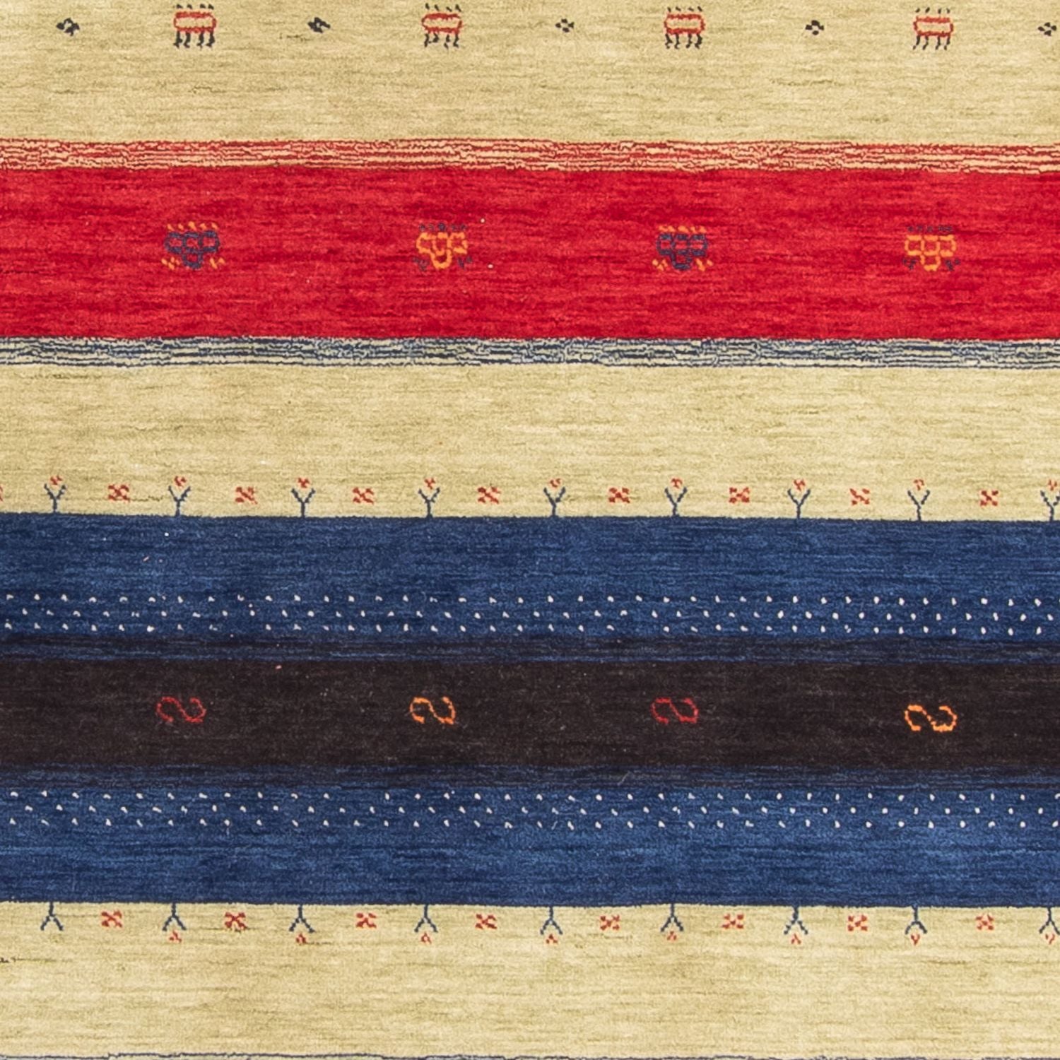 Tappeto Gabbeh - Loribaft Softy - 242 x 170 cm - multicolore