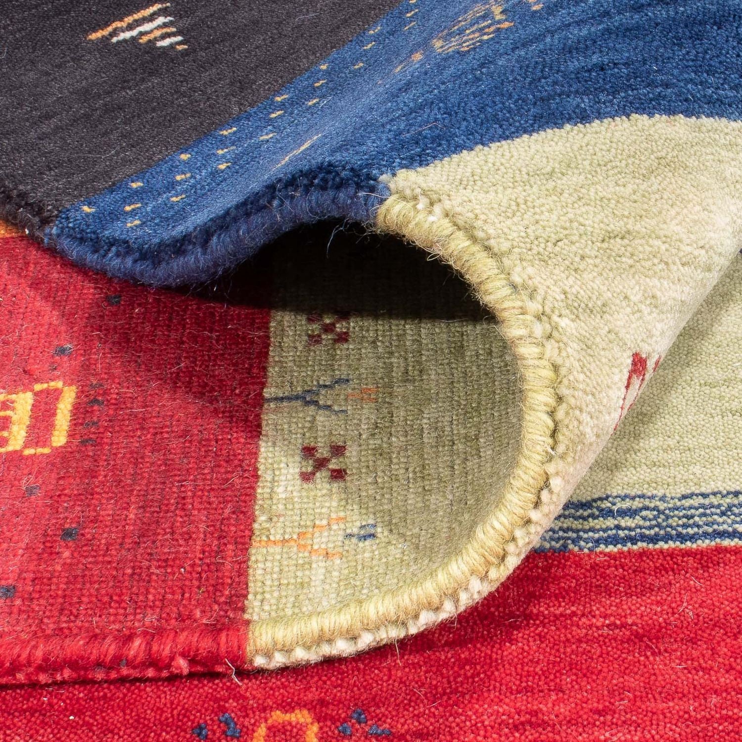 Tappeto Gabbeh - Loribaft Softy - 242 x 170 cm - multicolore