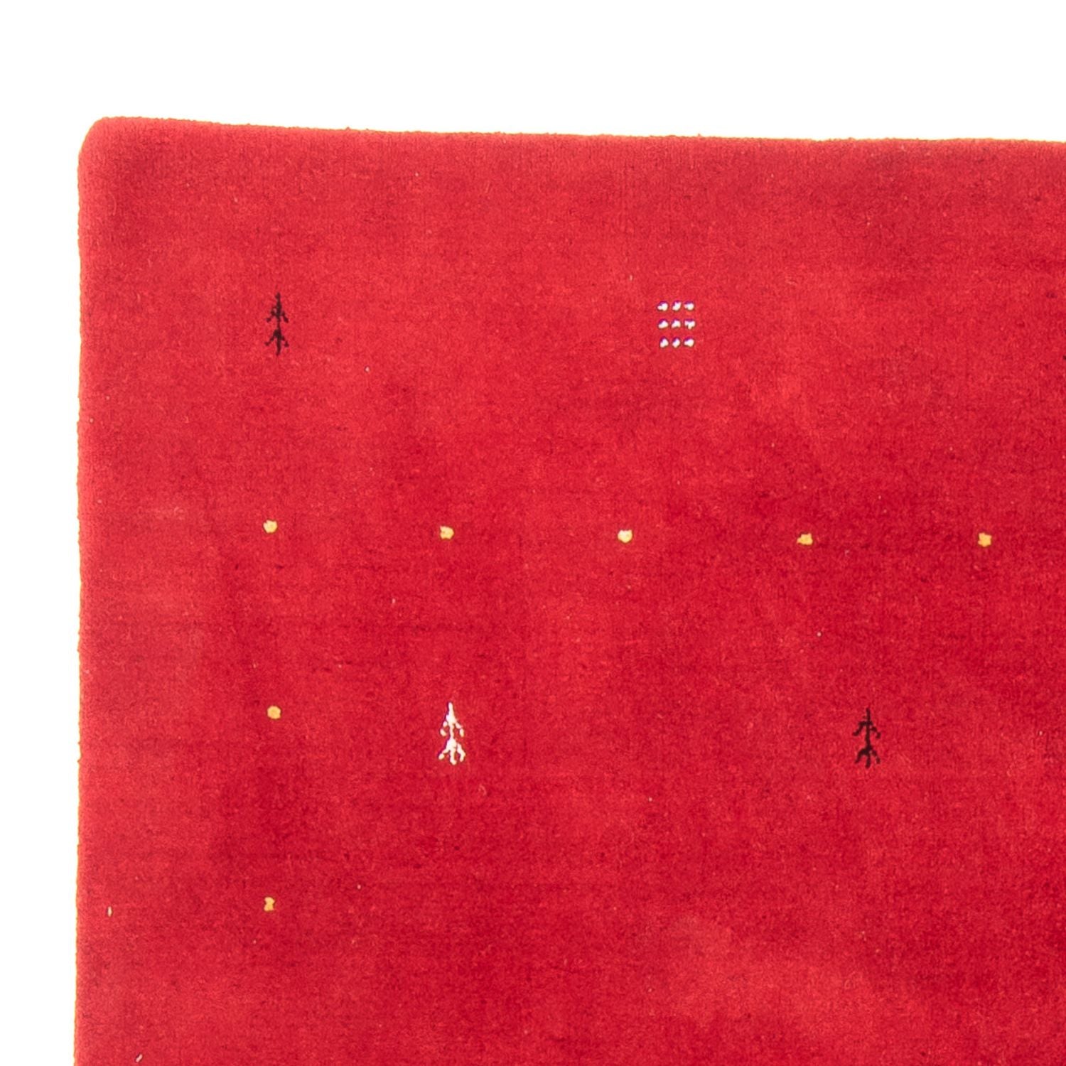 Tappeto Gabbeh - Loribaft Softy - 241 x 176 cm - rosso