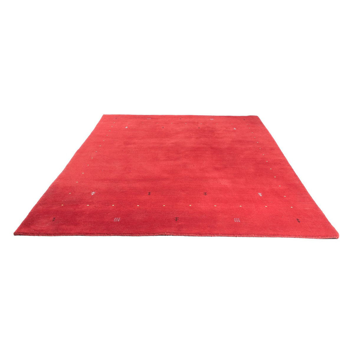 Tappeto Gabbeh - Loribaft Softy - 241 x 176 cm - rosso