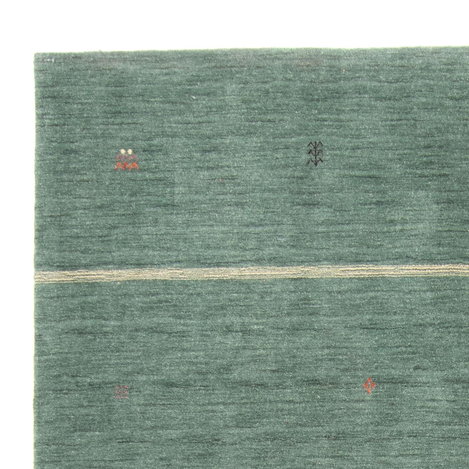 Tappeto Gabbeh - Loribaft Softy - 250 x 200 cm - verde