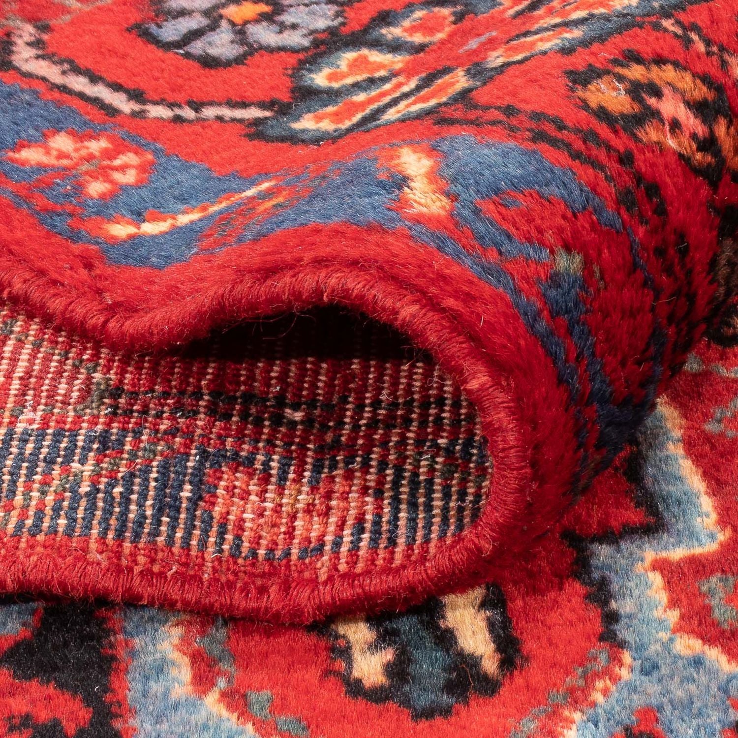 Tappeto corsia Tappeto Persero - Nomade - 287 x 154 cm - blu scuro