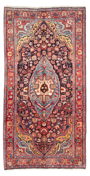 Tappeto corsia Tappeto Persero - Nomade - 278 x 143 cm - blu scuro