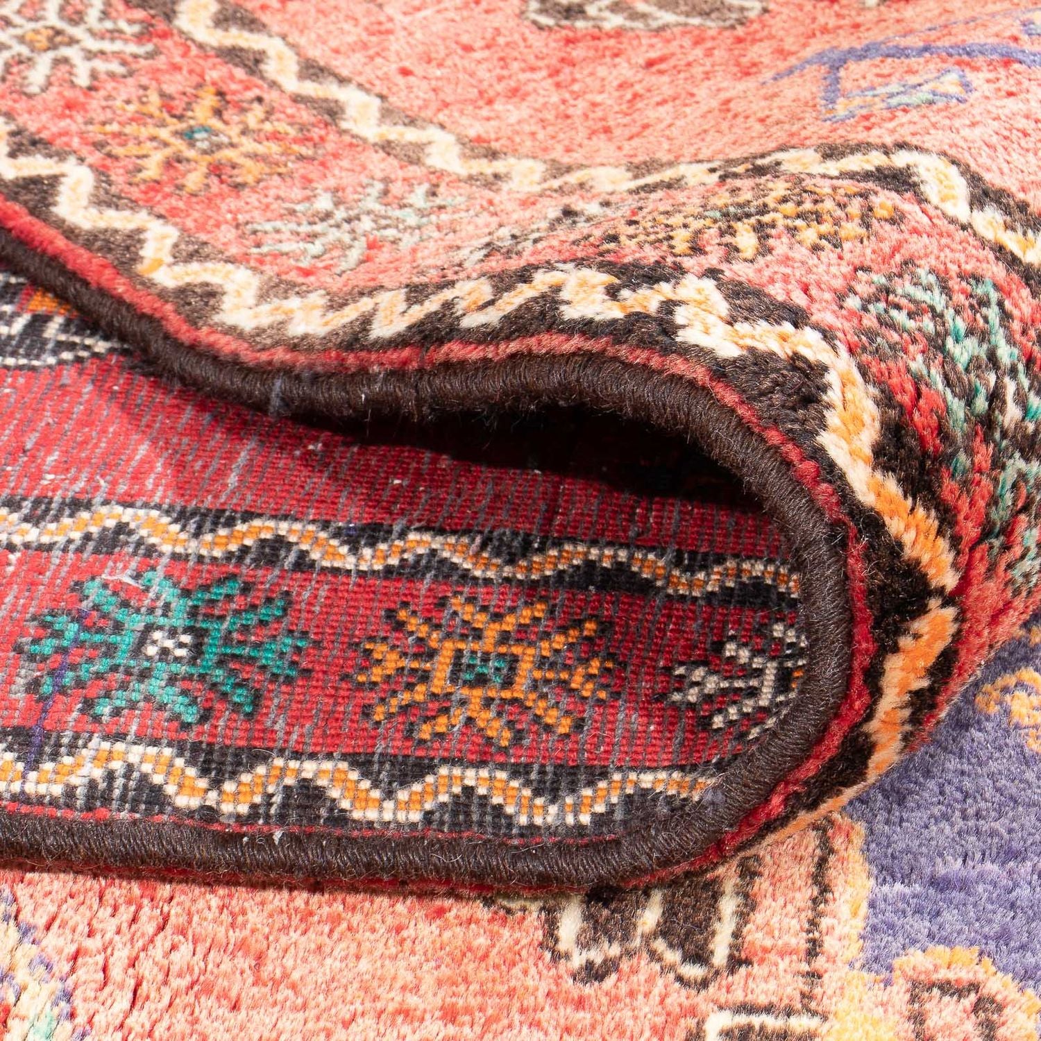 Tappeto corsia Tappeto Persero - Nomade - 258 x 125 cm - arancione