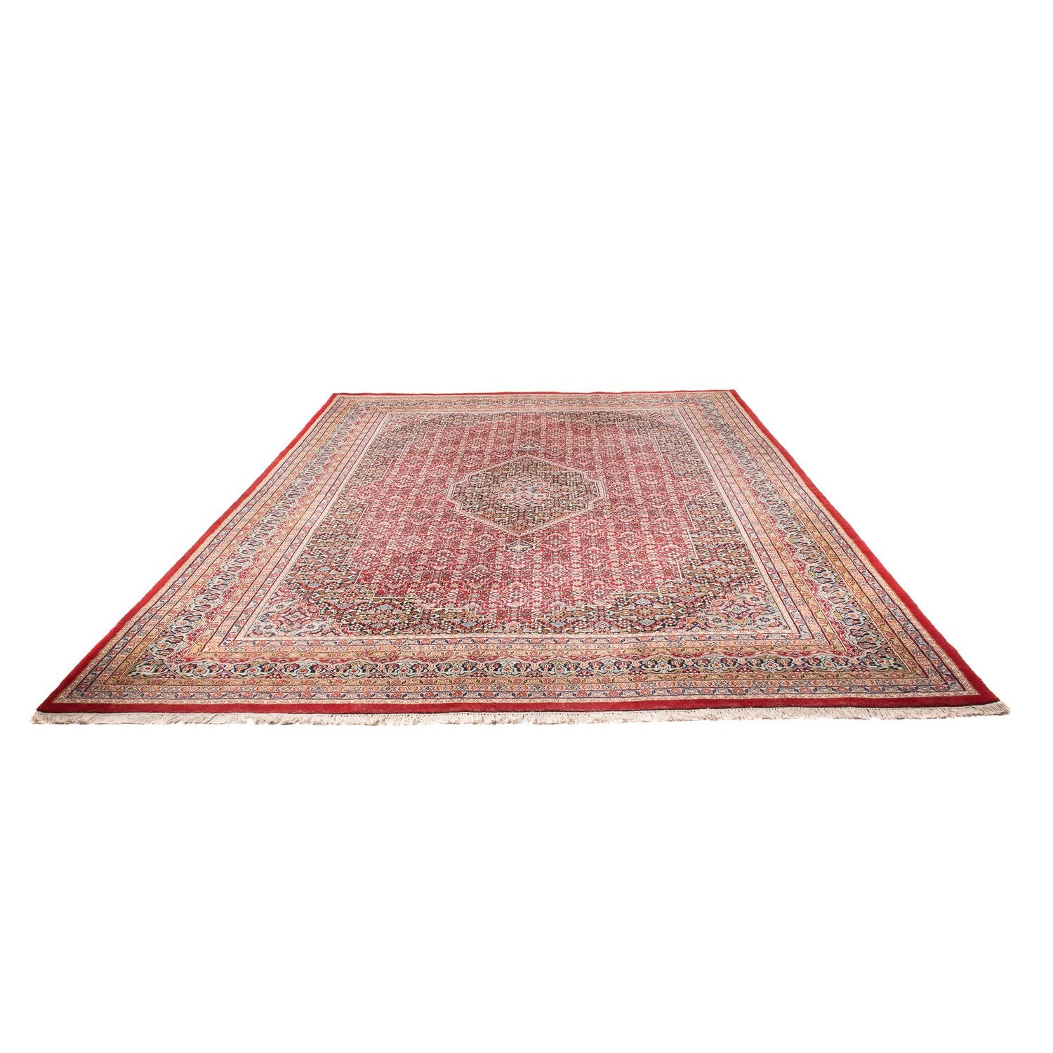 Tappeto orientale - Bidjar - Indo - 407 x 305 cm - rosso