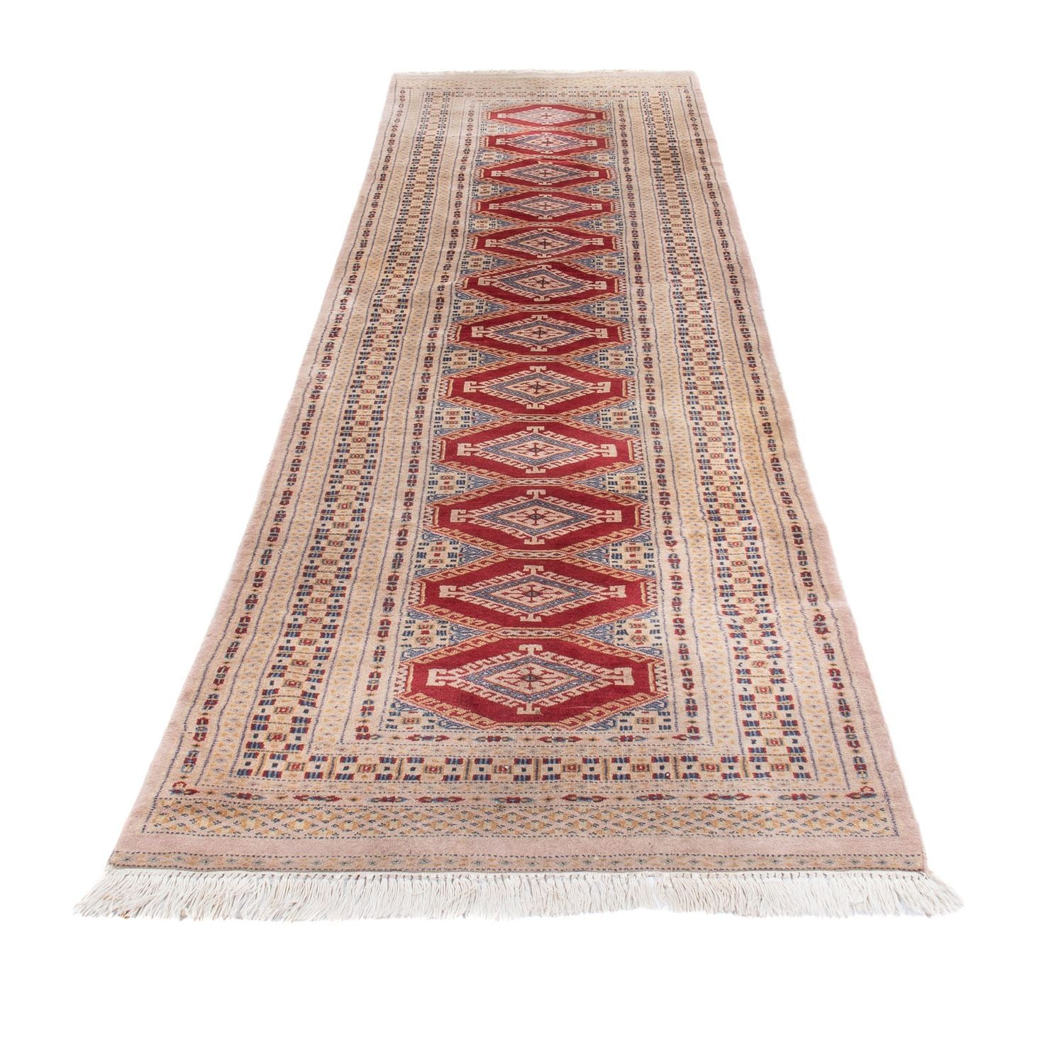 Tappeto corsia Tappeto Pakistani - 315 x 90 cm - rosso