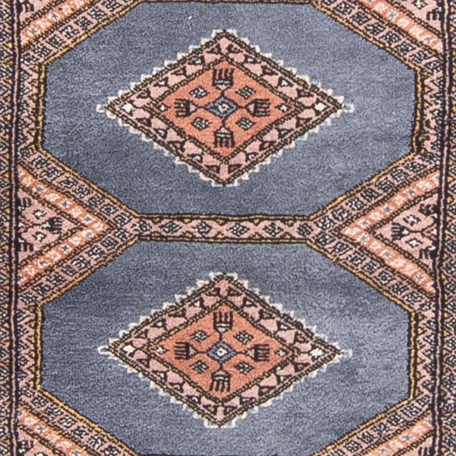 Tappeto corsia Tappeto Pakistani - 325 x 80 cm - blu chiaro