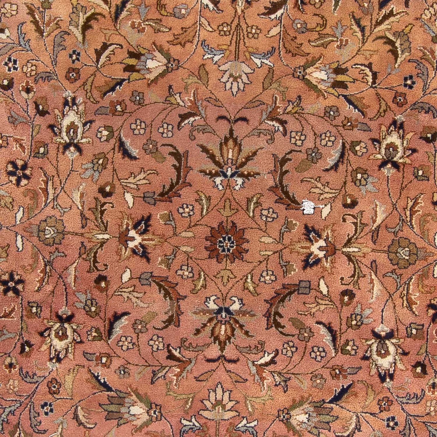 Tappeto orientale - Indo rotondo  - 245 x 245 cm - salmone