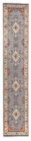Tappeto corsia Tappeto orientale - Indo - 400 x 80 cm - blu chiaro