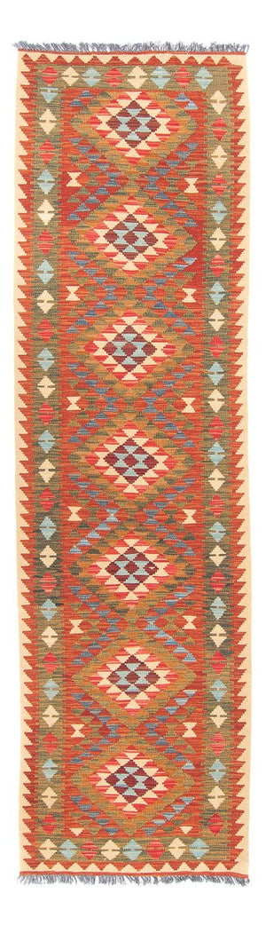 Tappeto corsia Tappeto Kelim - Splash - 300 x 80 cm - multicolore