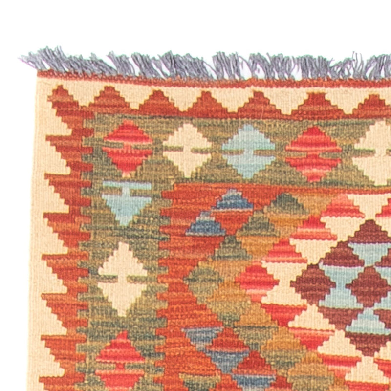 Tappeto corsia Tappeto Kelim - Splash - 300 x 80 cm - multicolore
