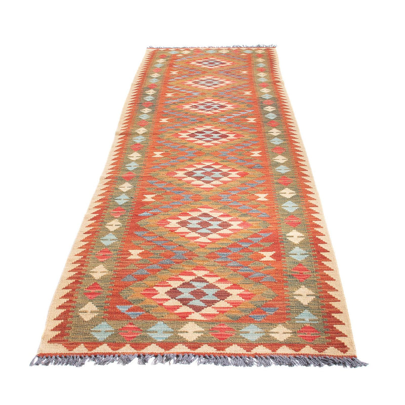 Tappeto corsia Tappeto Kelim - Splash - 300 x 80 cm - multicolore