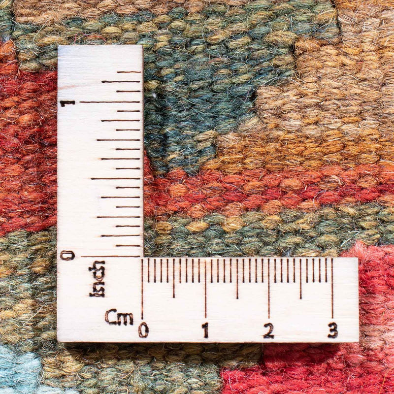 Tappeto corsia Tappeto Kelim - Splash - 300 x 80 cm - multicolore