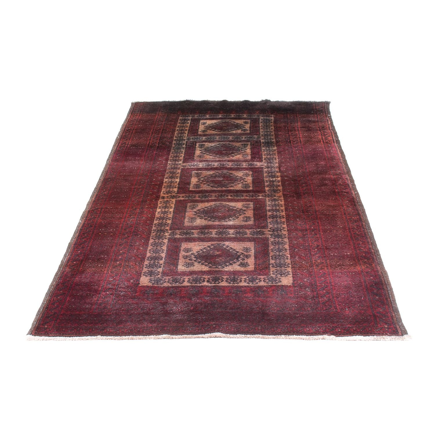 Tappeto corsia Tappeto Belutsch - 202 x 101 cm - multicolore