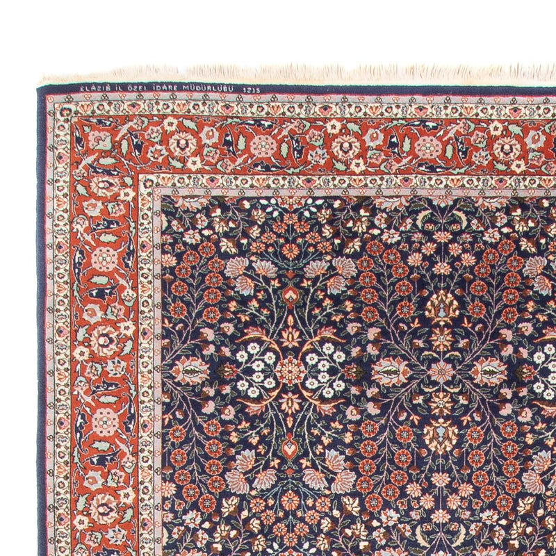 Tappeto orientale - Hereke - 363 x 237 cm - blu scuro