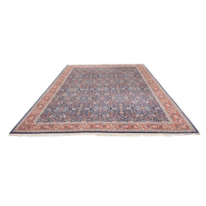 Tappeto orientale - Hereke - 363 x 237 cm - blu scuro