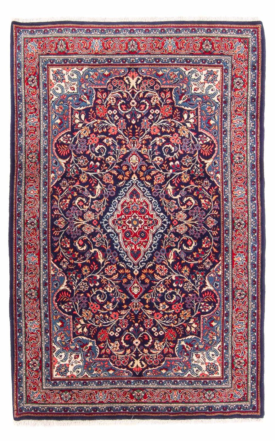 Tappeto Persero - Classico - 211 x 137 cm - blu scuro