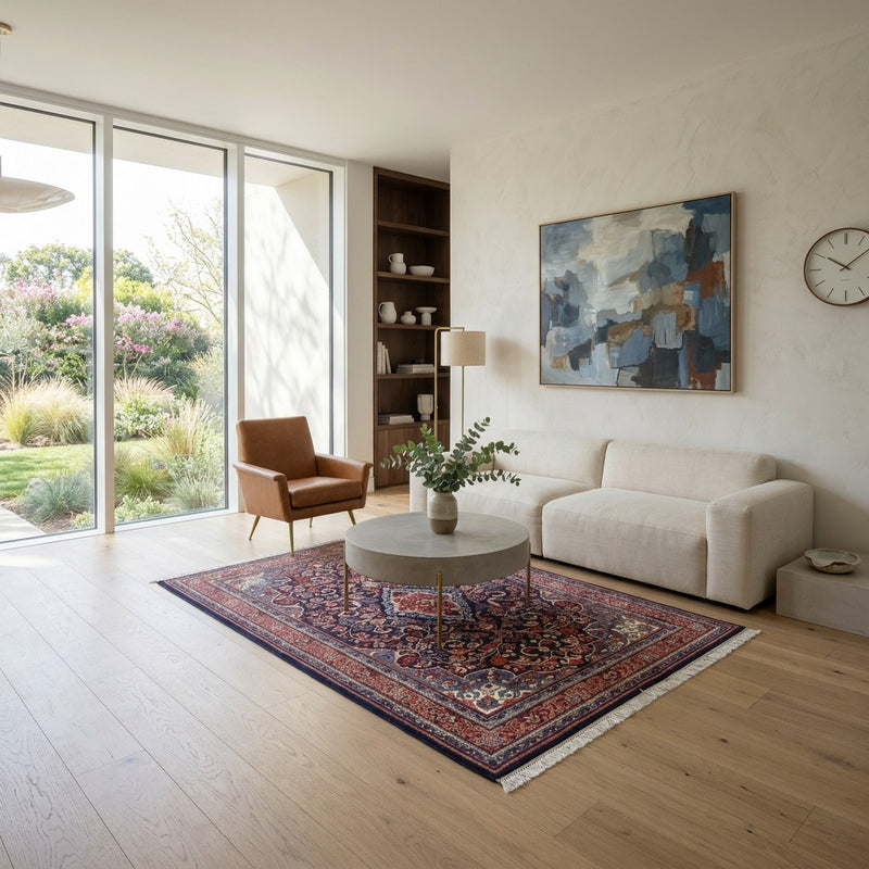 Sarouk Tappeto 211x137cm - Tappeto persiano