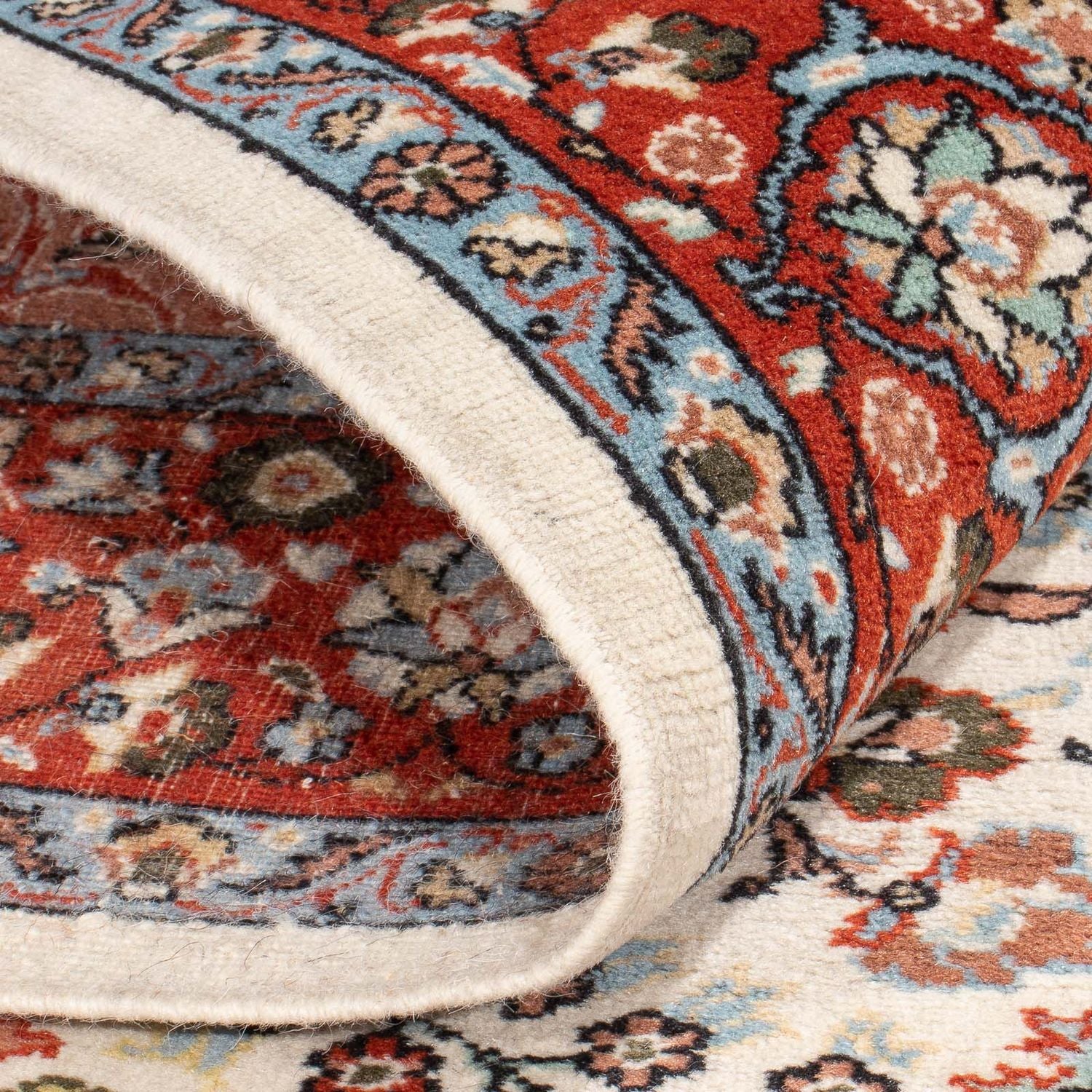 Tappeto orientale - Hereke - 215 x 120 cm - multicolore