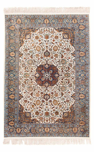 Tappeto di seta - seta cinese - 275 x 185 cm - crema