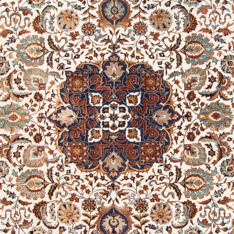 Tappeto di seta - seta cinese - 275 x 185 cm - crema