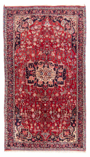 Tappeto Persero - Bidjar - 260 x 149 cm - rosso