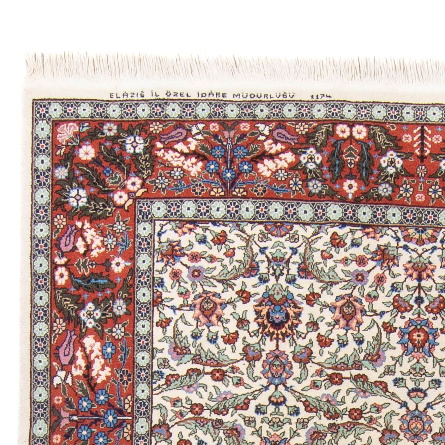 Tappeto orientale - Hereke - 230 x 143 cm - beige