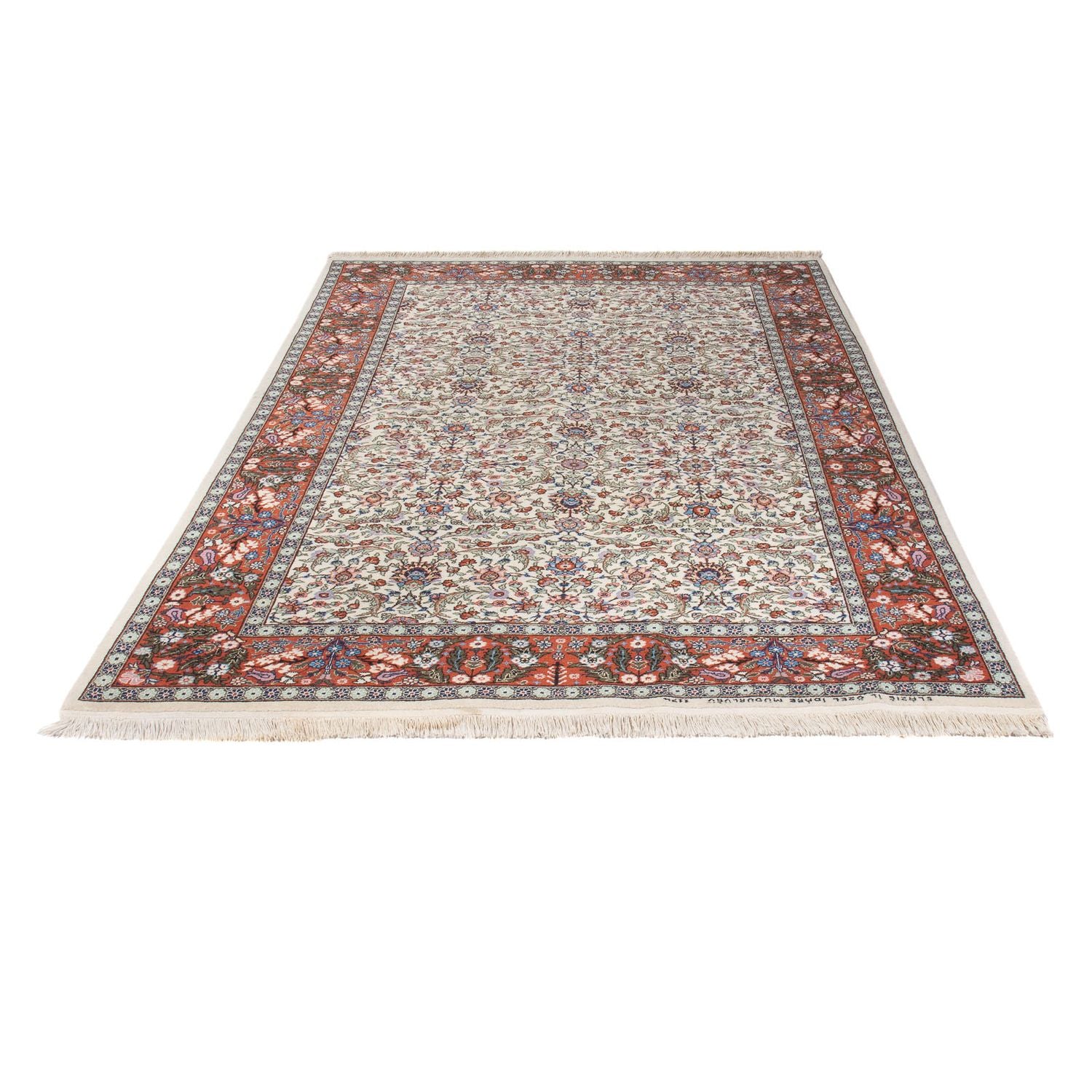 Tappeto orientale - Hereke - 230 x 143 cm - beige