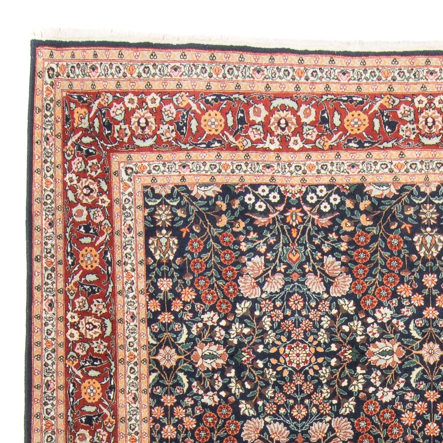 Tappeto orientale - Hereke - 285 x 202 cm - marrone scuro