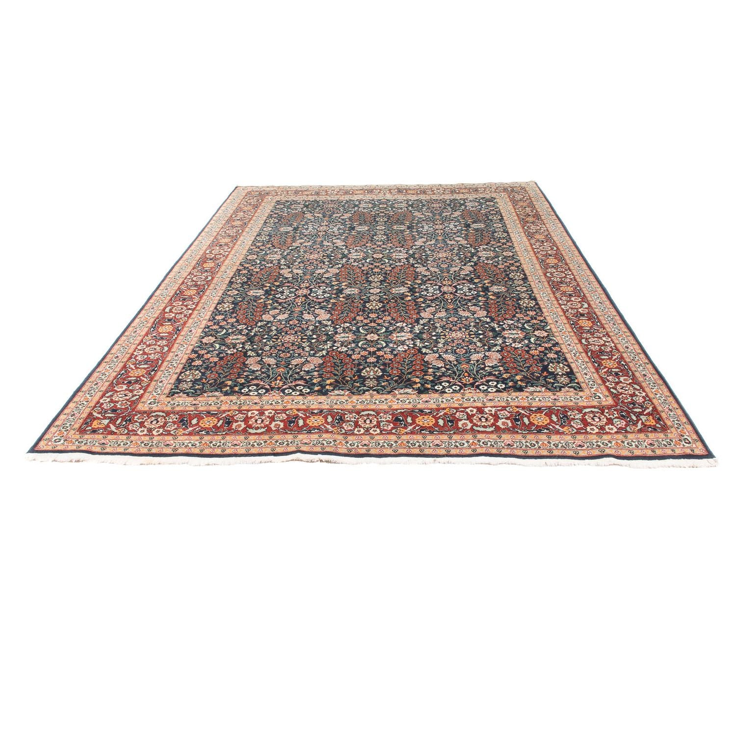 Tappeto orientale - Hereke - 285 x 202 cm - marrone scuro