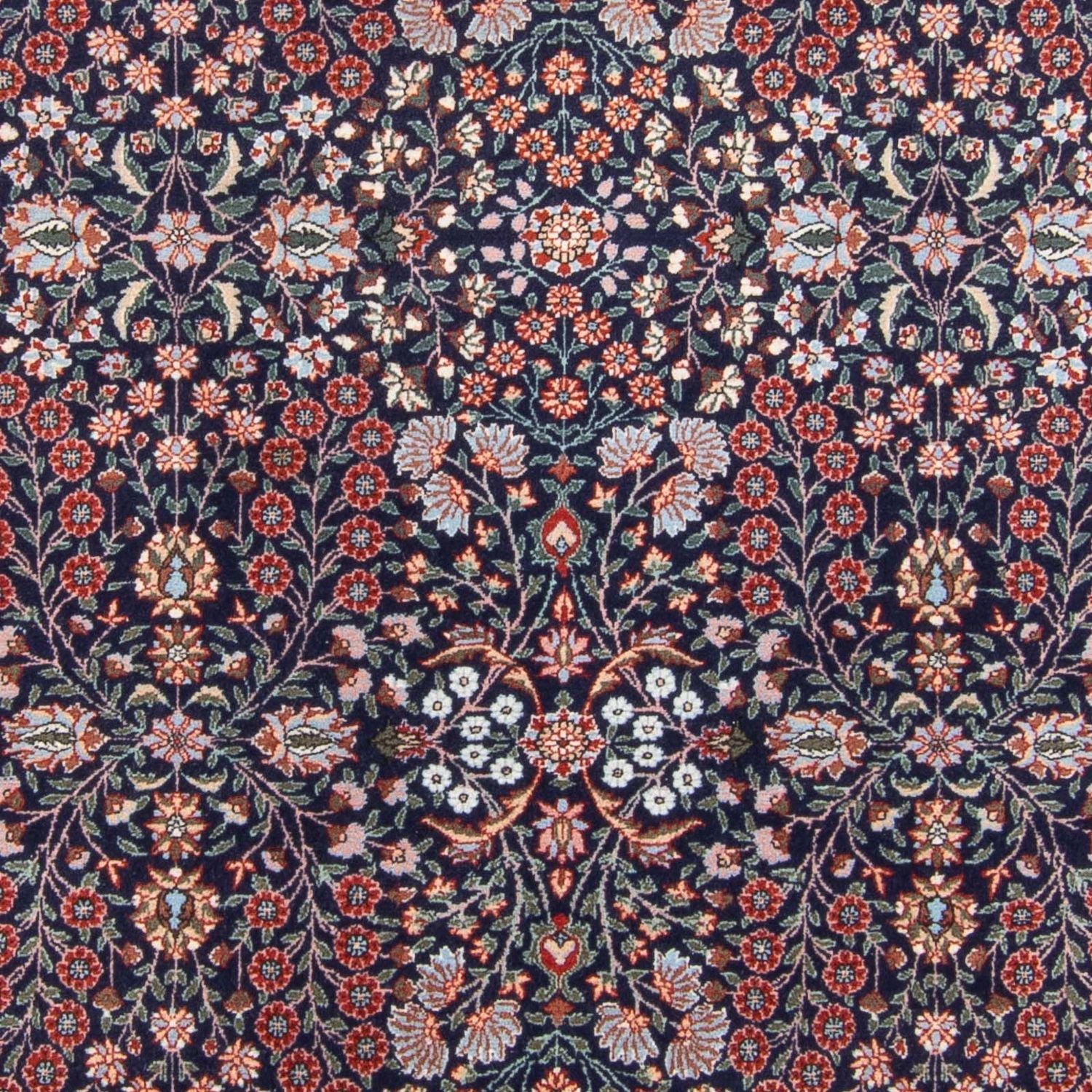 Tappeto orientale - Hereke - 230 x 176 cm - blu scuro