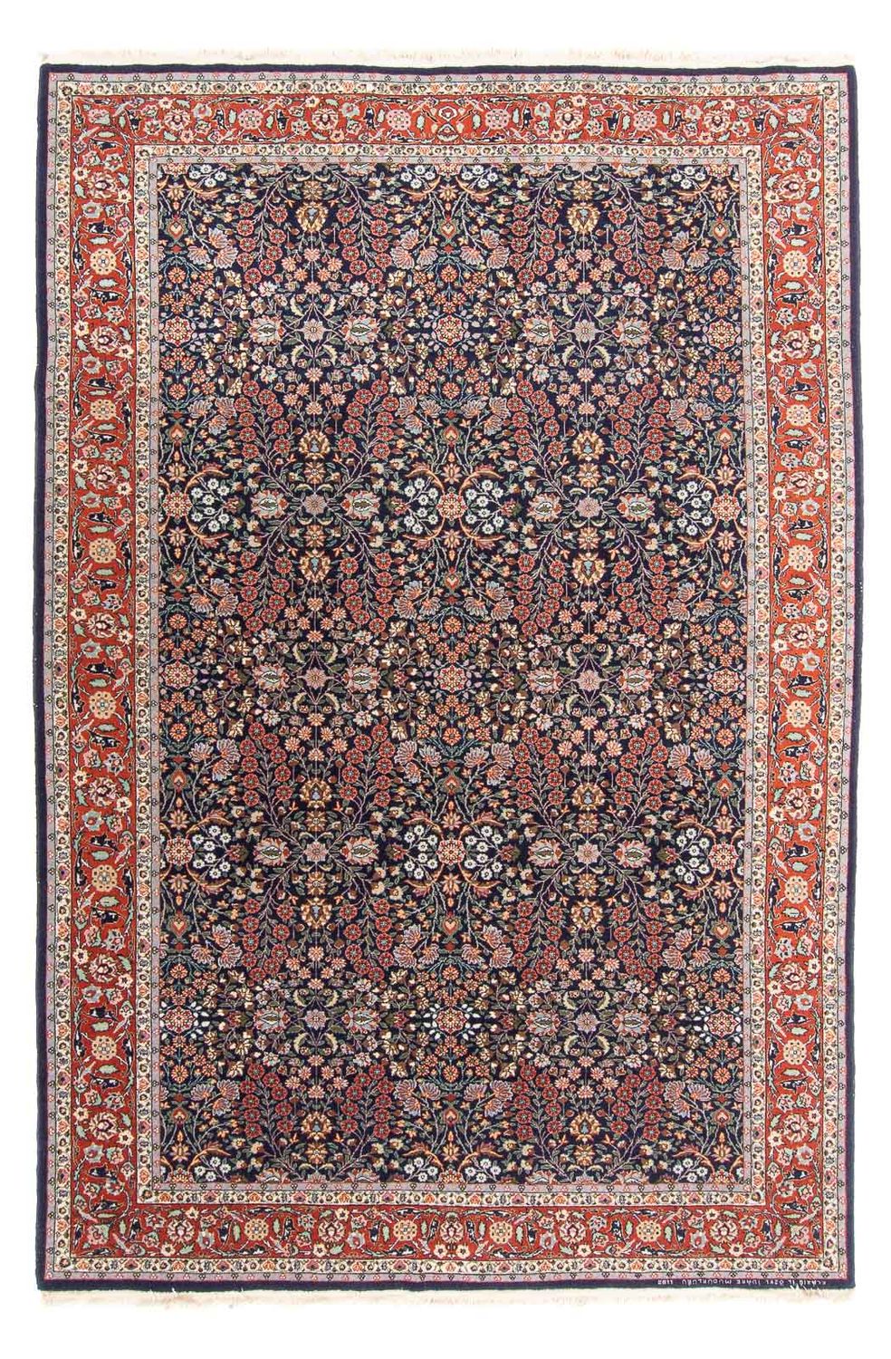 Tappeto orientale - Hereke - 290 x 187 cm - blu scuro