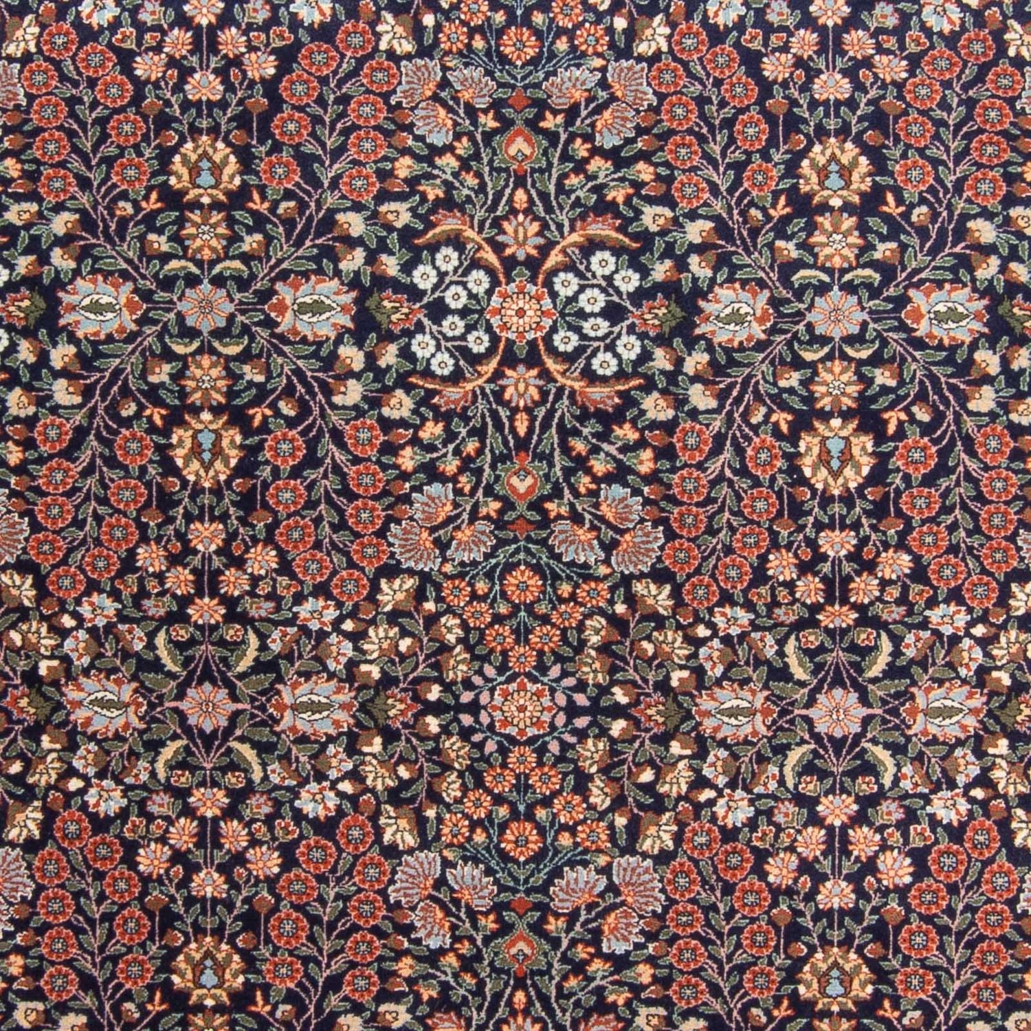 Tappeto orientale - Hereke - 290 x 187 cm - blu scuro