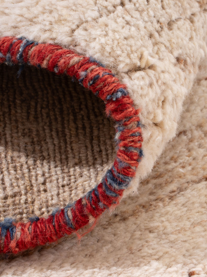 Gabbeh Teppich - Perser - 290 x 212 cm - hellbeige