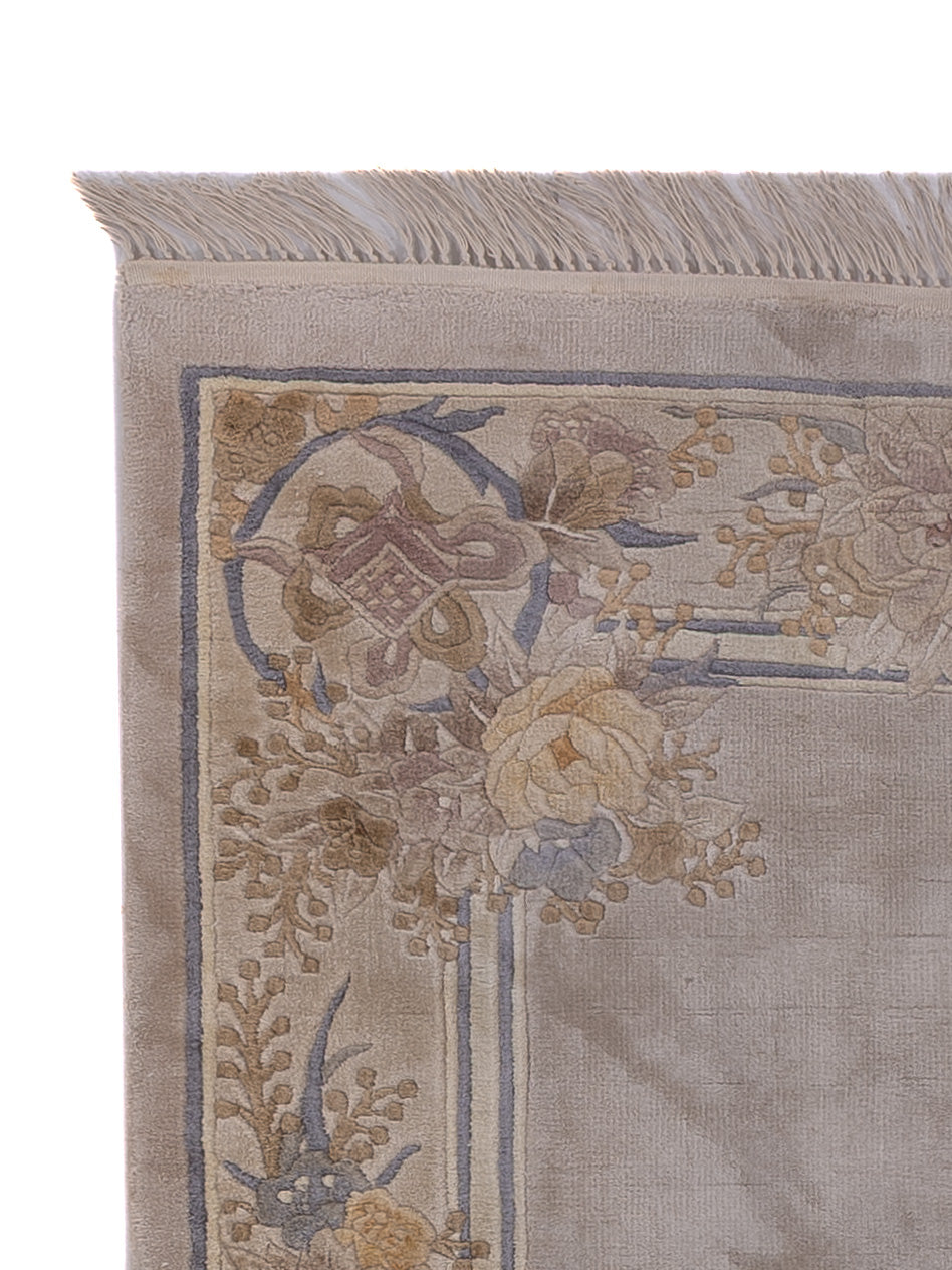 Tappeto di seta - seta cinese - 140 x 70 cm - caramello