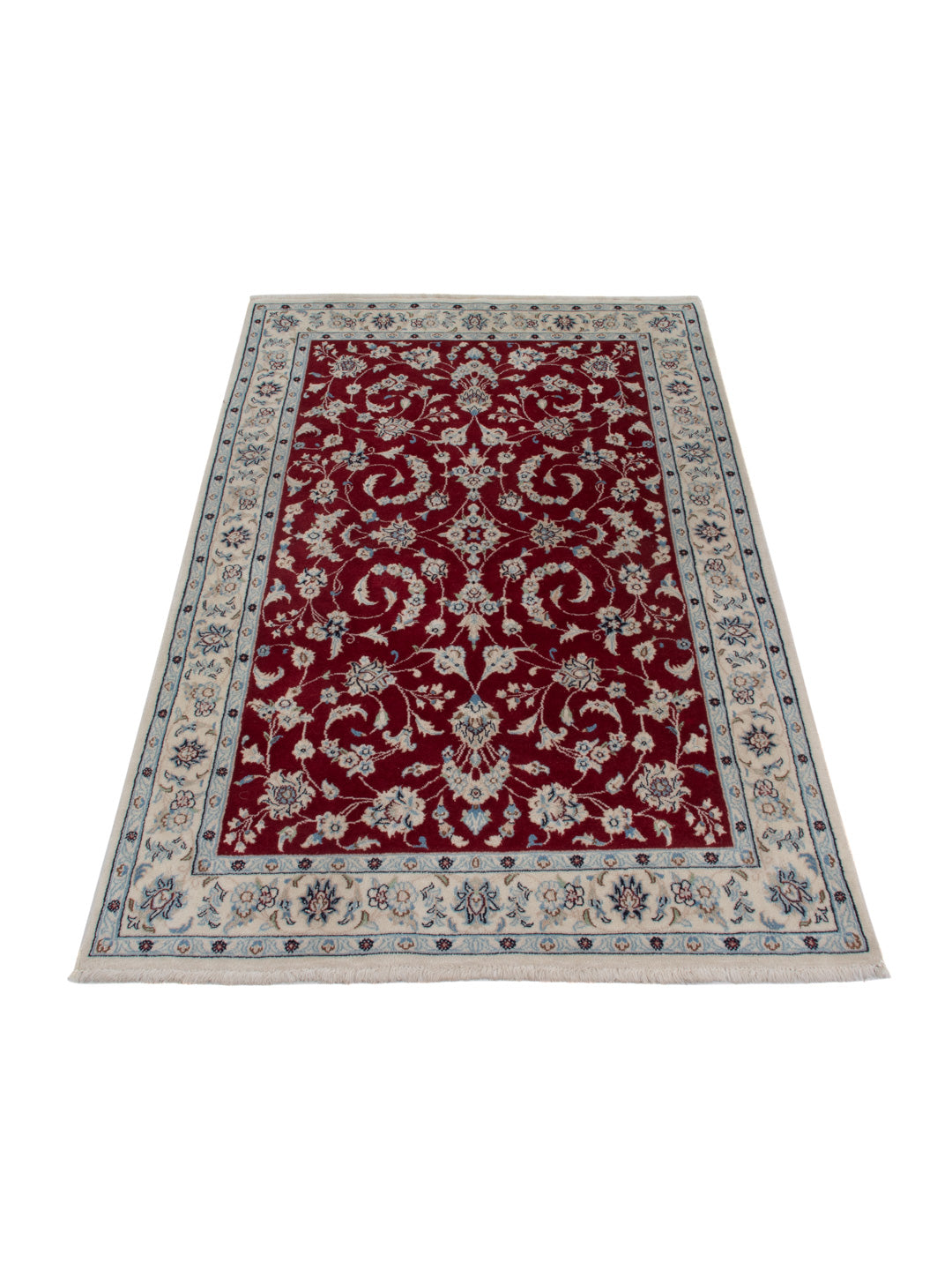 Perserteppich - Nain - Premium - 165 x 105 cm - rot