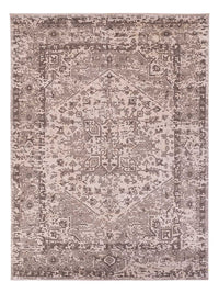 Viskose Teppich - 300 x 230 cm - grau