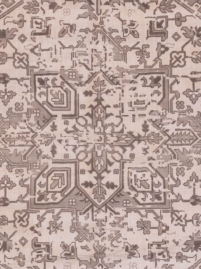 Viskose Teppich - 300 x 230 cm - grau