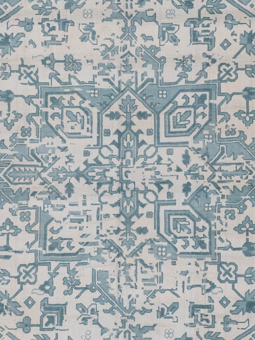 Viskose Teppich - 300 x 230 cm - türkis