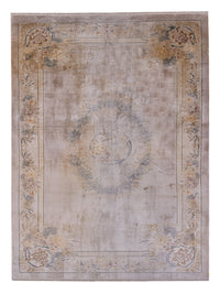 Tappeto di seta - seta cinese - 305 x 190 cm - caramello